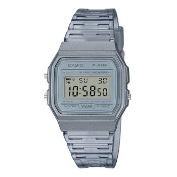 【CASIO 卡西歐】果凍材質系列-學生指定款(F-91WS-8)