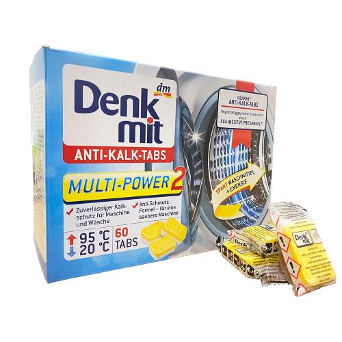 Denkmit 洗衣機清潔錠(洗衣機槽清潔劑) 60顆/盒