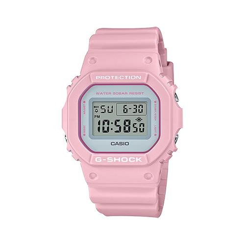 【CASIO 卡西歐】潮流時尚電子手錶(DW-5600SC-4)