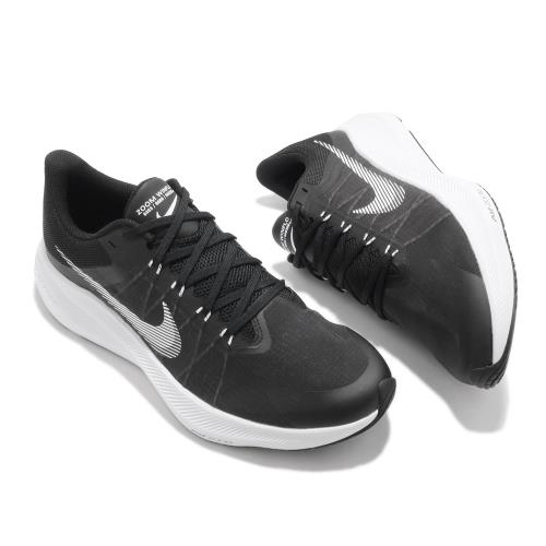 Nike 慢跑鞋Winflo 8 運動男鞋輕量透氣舒適避震路跑健身球鞋黑白CW3419006 [ACS 跨運動]|慢跑鞋|ETMall東森購物網