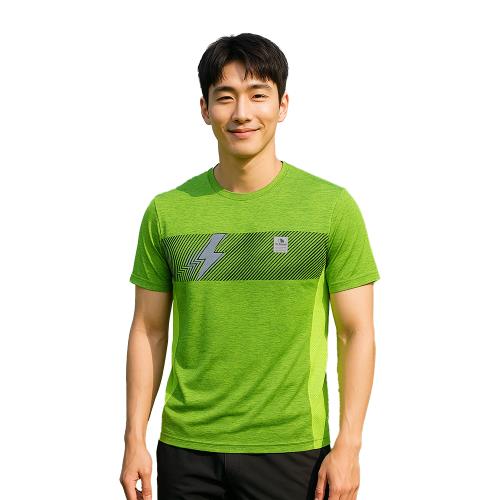 【St.Bonalt 聖伯納】圖騰涼感速乾圓領T恤｜男款 8068(涼感 透氣 速乾衣 吸濕快乾)