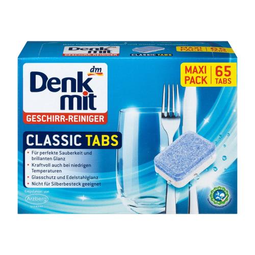 Denkmit 全效洗碗清潔錠 65顆/盒 (洗碗機專用)