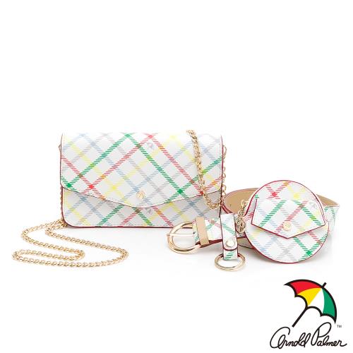 Arnold Palmer - 腰包三件組 秋冬限定新款 - 白色