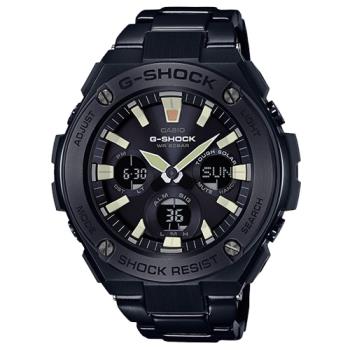 【CASIO卡西歐】G-SHOCK 潮流精選 雙顯錶 橡膠錶帶 防水200米 太陽能電力(GST-S130BD-1A)