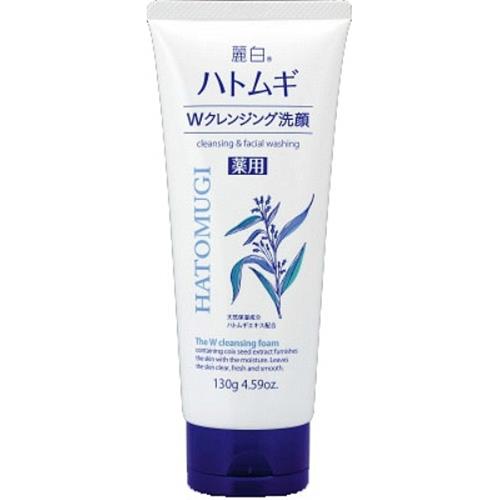 日本【 熊野油脂】 麗白 藥用薏仁洗面乳130g