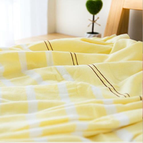 【台灣興隆毛巾】靜生活涼感紗布雙人毛巾被 單件組(3色可選)  