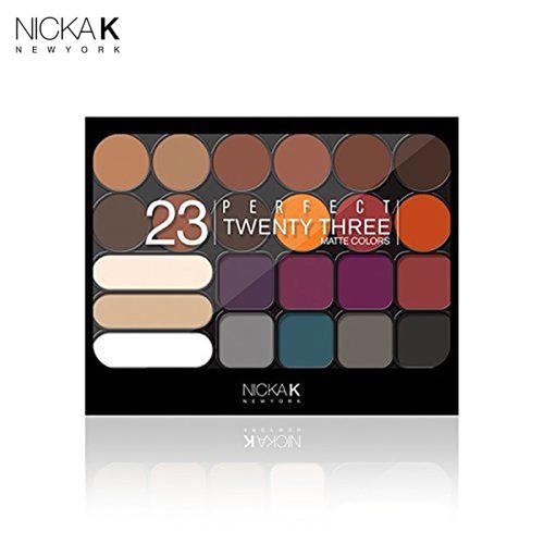 美國NICKA K 完美23色霧面眼影盤
