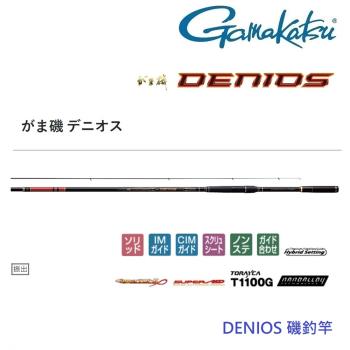 GAMAKATSU DENIOS 1.0-50 磯釣竿(公司貨)