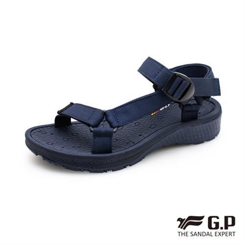 G.P ULTRALITE舒適機能織帶涼鞋G0799M-藍色(SIZE:39-44 共二色) GP