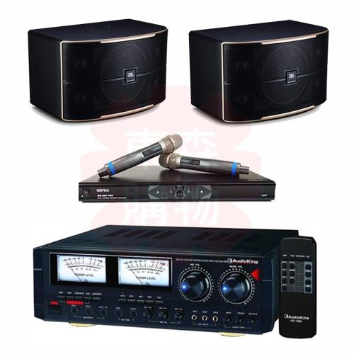 商用空間 Audio King HD-1000 擴大機+MIPRO MR-865PRO 麥克風+JBL Pasion 10 喇叭