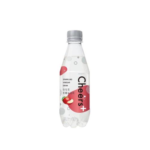 【泰山】 TAISUN Cheers+果醋氣泡飲380ml(24入/箱)