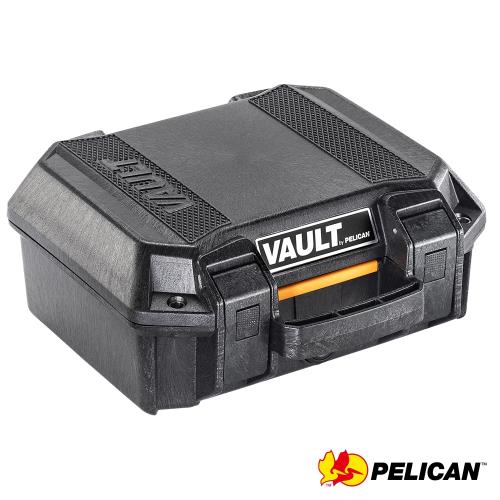 美國PELICANV100VaultPistol氣密箱-含泡棉(黑)