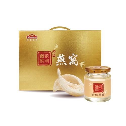 【Nutrimate 你滋美得】特級燕窩(80g/單瓶)(6瓶/盒)x1盒