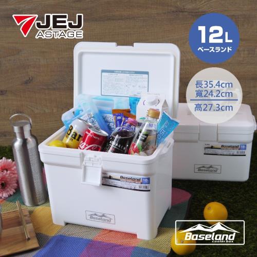 BASELAND 日本製 專業保溫保冰桶 12L / 白色