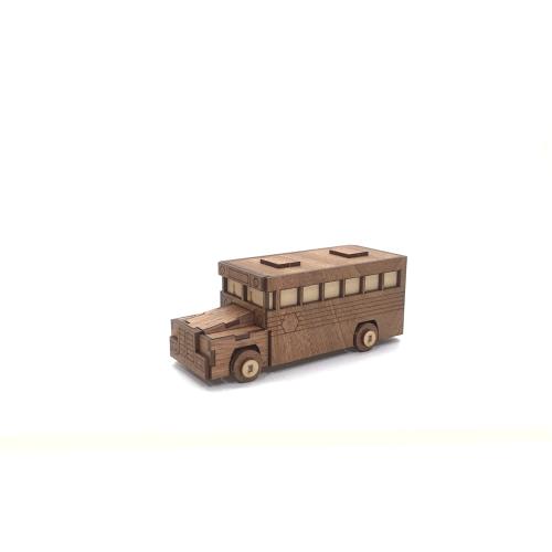 卷木森活館 創客DIY 卷木校車巴士
