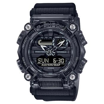 CASIO G-SHOCK 半透明系列雙顯手錶 GA-900SKE-8A
