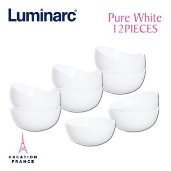 【Luminarc 樂美雅】純白12入碗組(ARC-1201-DW)