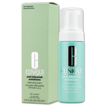 【CLINIQUE 倩碧】無油光淨痘潔面慕絲 125ML