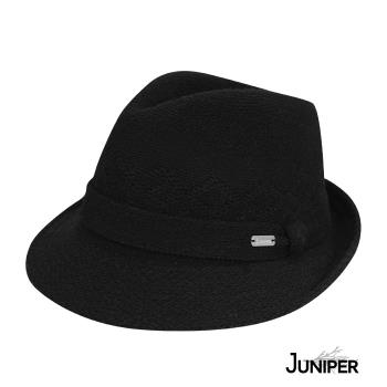 【MIT台灣製造】JUNIPER 羊毛混紡經典紳士定型帽 TJW1003