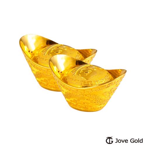 Jove gold 1.5台錢黃金元寶x2-福(共3台錢)