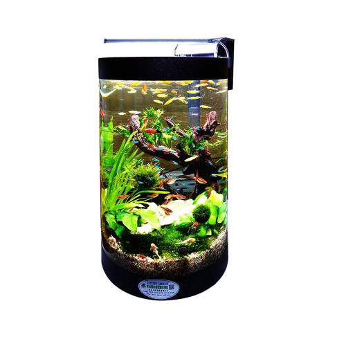 派樂大亨創意無限生態水族缸 送led燈 過濾器 生態魚缸水草造景水槽 魚缸 Etmall東森購物網