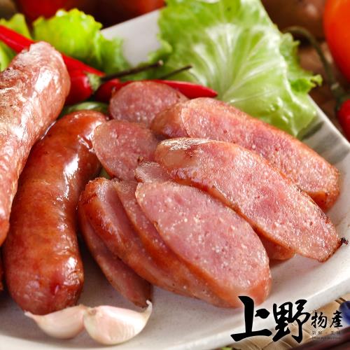 【上野物產】台灣豬 波滋波茲 台東飛魚卵香腸( 300g土10%/包)x6包 共30個 火腿 熱狗 