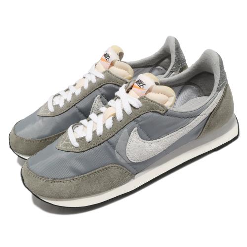 Nike 休閒鞋 Waffle Trainer 2 運動 男鞋 基本款 簡約 麂皮 球鞋 穿搭 灰 白 DM9090011 [ACS 跨運動]