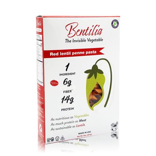 【BENTILIA】美國原裝進口紅扁豆義大利筆管麵(225公克/包)