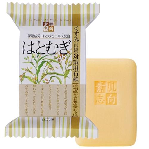 日本 Clover 素肌志向沐浴用肥皂 120g-薏仁