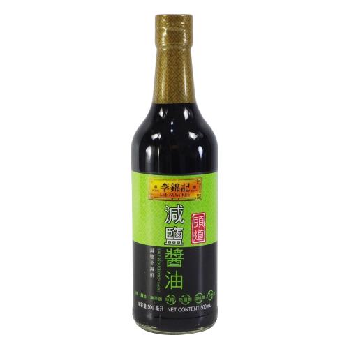 【李錦記】頭道減鹽醬油(500mL)