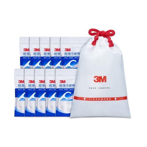 3M 細滑牙線棒散裝1000支超值分享包