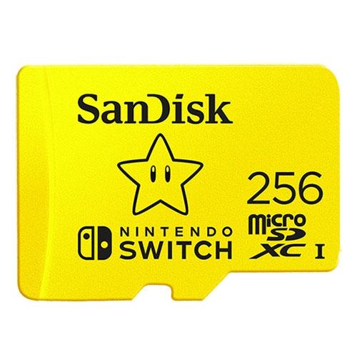 Sandisk Nintendo SWITCH 專用 microSDXC 記憶卡-256GB【愛買】