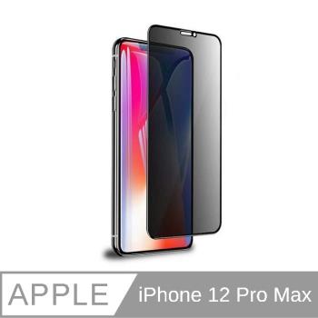 （JIEN HONG ）iPhone 12 Pro Max 3D滿版（防窺）保護貼 正面高清 側面防窺