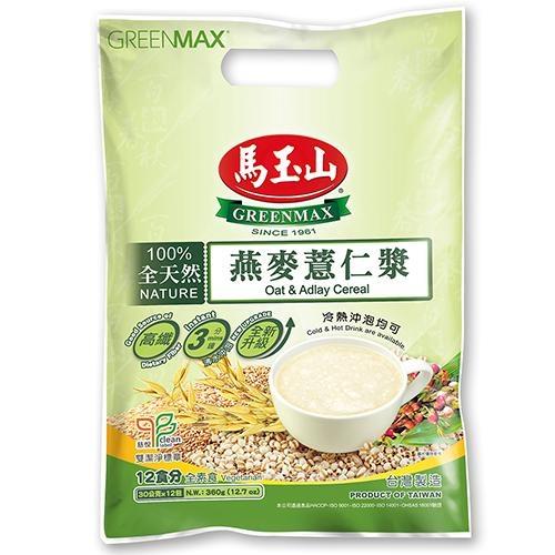 馬玉山燕麥薏仁漿30g x12入【愛買】