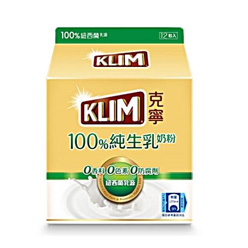 克寧 100%純生乳奶粉(36G/12入)【愛買】