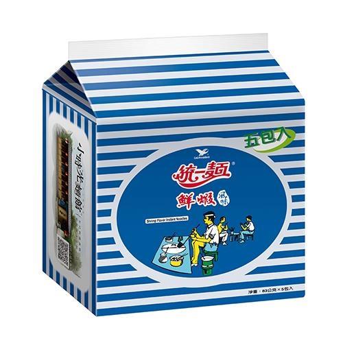 統一麵鮮蝦風味83Gx5入【愛買】
