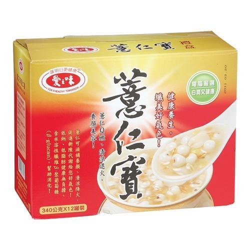 愛之味薏仁寶禮盒340g*12入/盒【愛買】