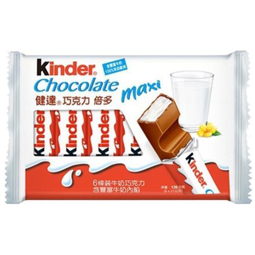 健達巧克力倍多6入裝126g【愛買】