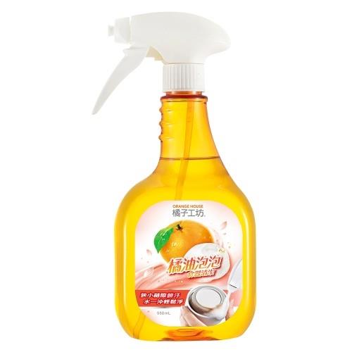 橘子工坊橘油泡泡食器清潔550ml【愛買】