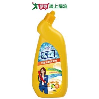 潔霜浴廁清潔劑(檸檬)750g【愛買】