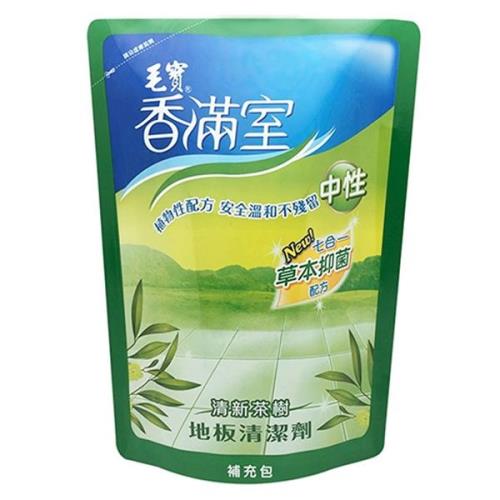 香滿室地板清潔劑補充清新茶樹1800g【愛買】