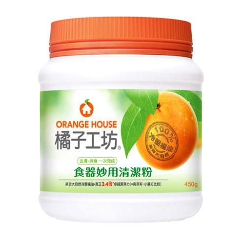 橘子工坊食器妙用清潔粉450g【愛買】
