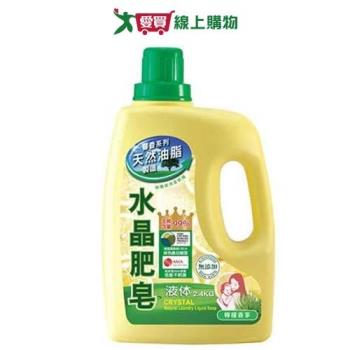 水晶肥皂液体檸檬香茅2.4kg【愛買】