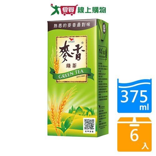 麥香綠茶TP375ml x 6【愛買】