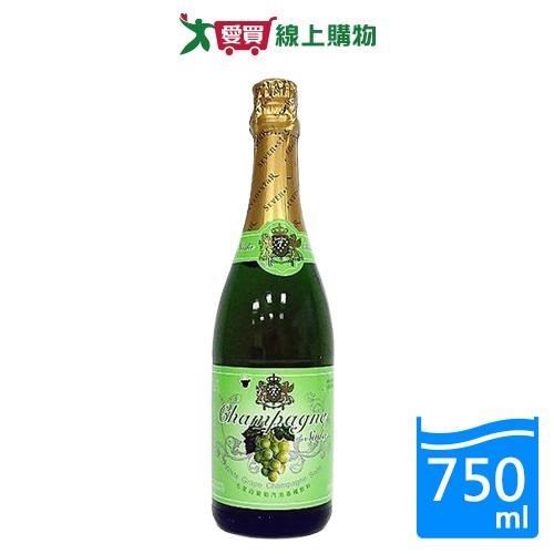 七星白葡萄汽泡香檳飲料750ml【愛買】