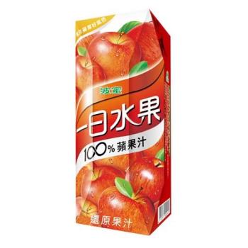波蜜一日水果100%蘋果汁PR250ml*6入【愛買】