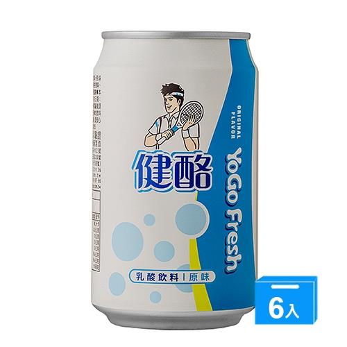健酪乳酸飲料原味320ML x 6【愛買】