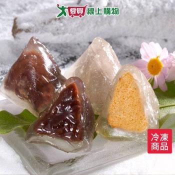 花之戀語日式冰粽禮盒7粒/盒(60g±10%/粒)【愛買冷凍】