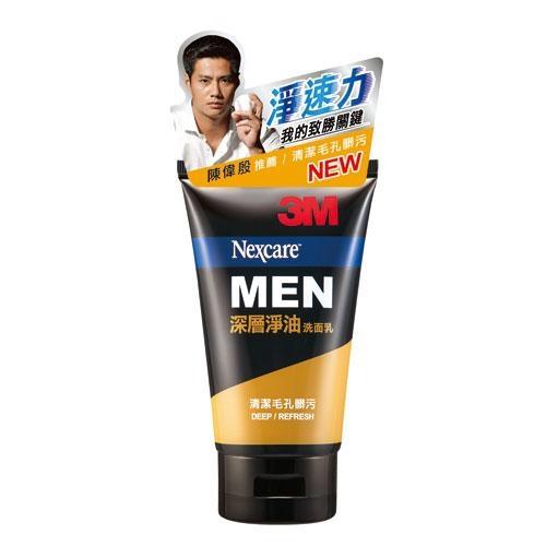 3M男性深層淨油洗面乳100g【愛買】