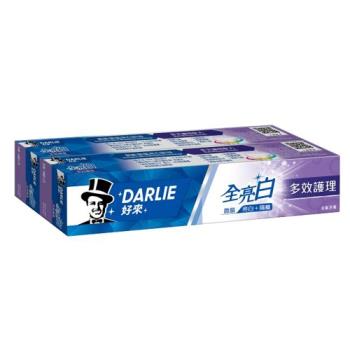 DARLIE好來全亮白多效護理牙膏140g X2入【愛買】